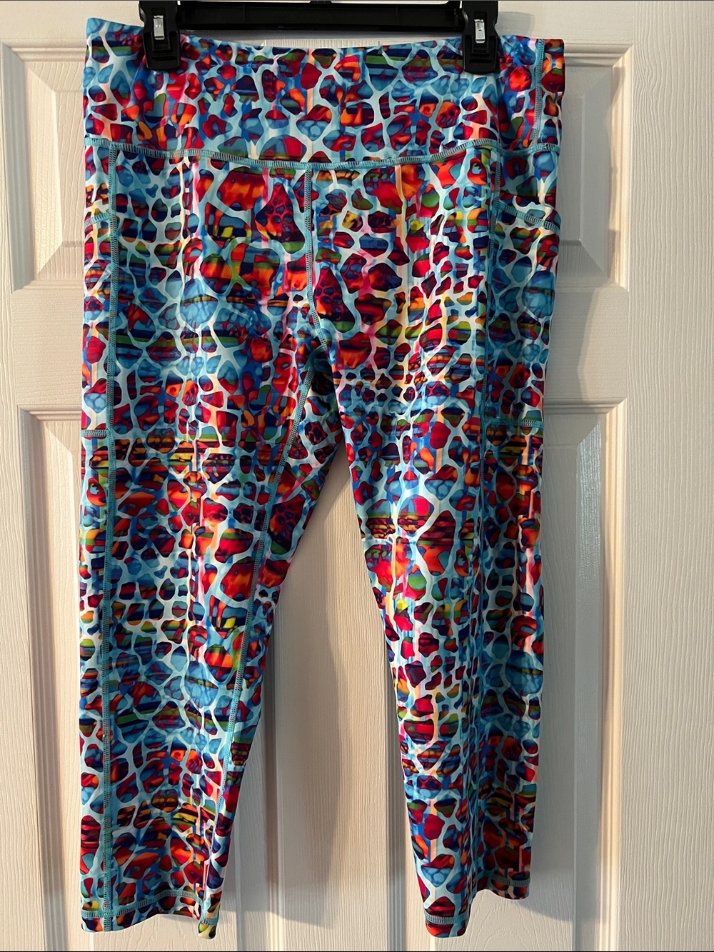 Constantly Varied Gear Blue Multicolor women’s ' Athletic Leggings